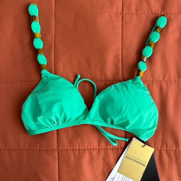 ViX Solid Dora Kira Swim Top - Picture 2 of 6